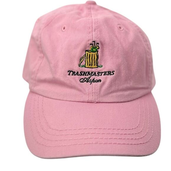 Trashmasters Aspen Colorado pink golf hat 100 percent cotton - Picture 1 of 12
